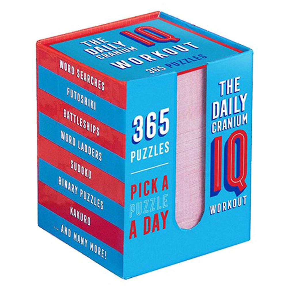 Professor 365 Puzzle a Day the Daily Cranium Multicolor for Ages 12+ and Up