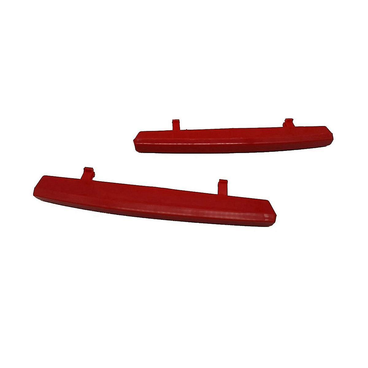 1 Pair Front Grille Insert Cover Accessories For Ram 1500 2019-2022 Red