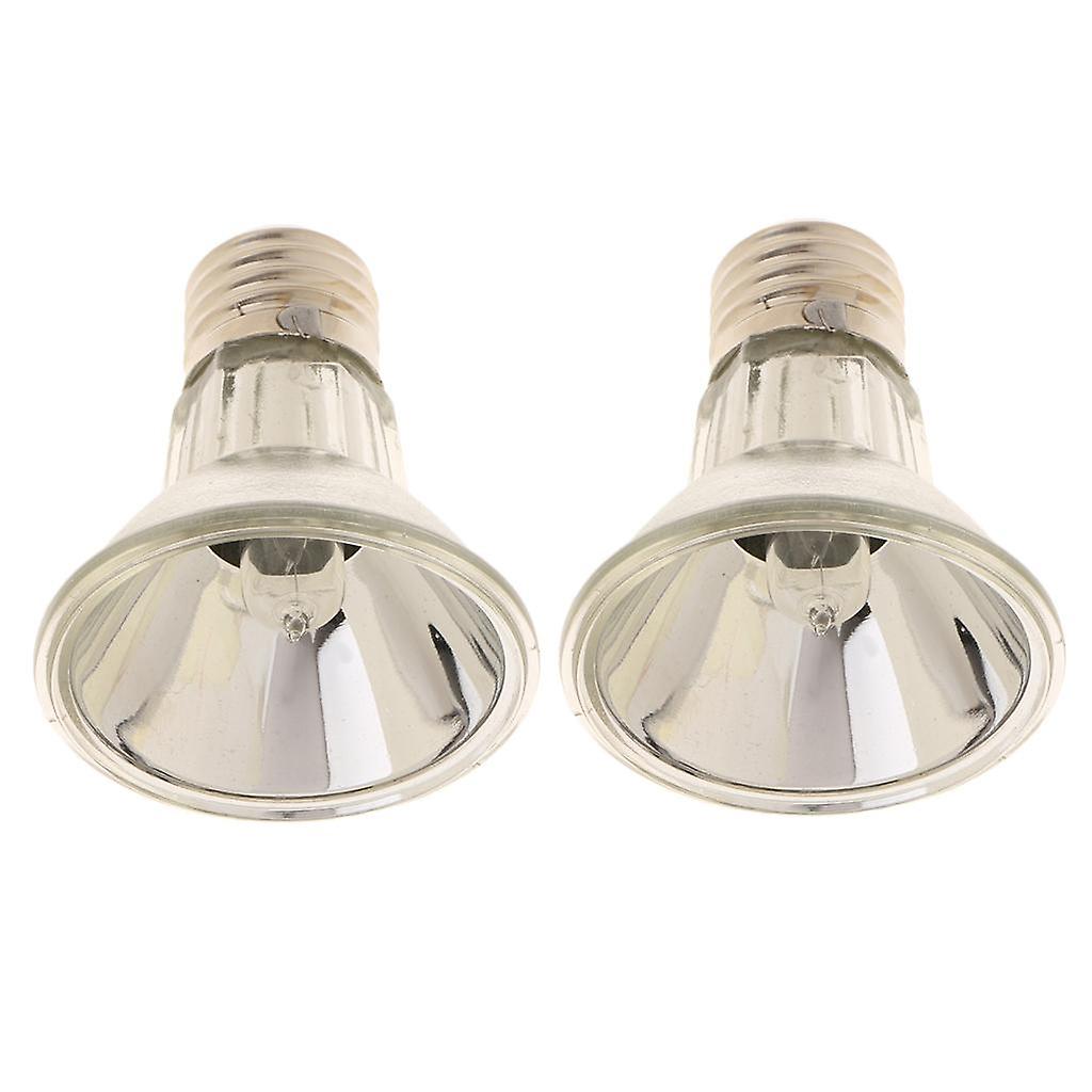 2pcs E27 Reptile Halogen Spotlight Full Spectrum UVA UVB Heating Light 25W