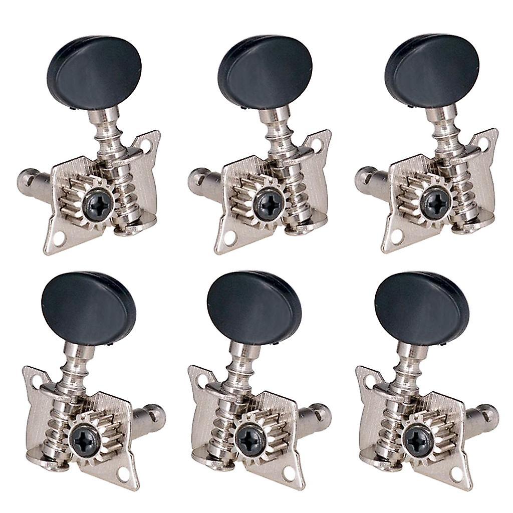 Acoustic Guitar String 3R3L Open Button Tuning Key Tuner Pegs Head Knobs