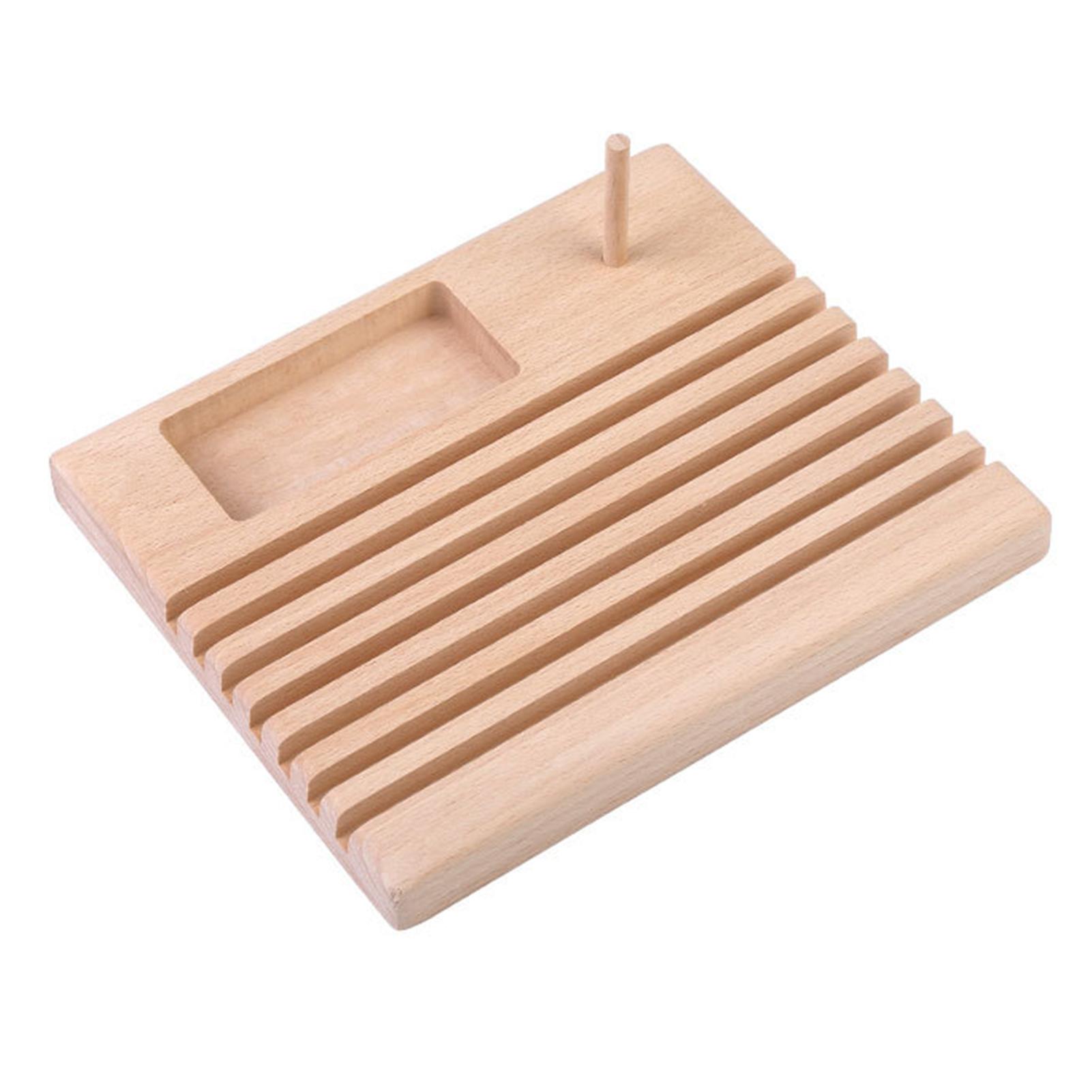 Quilting Ruler Holder Diy Spool Rack  Patchwork Ruler Holder Beech