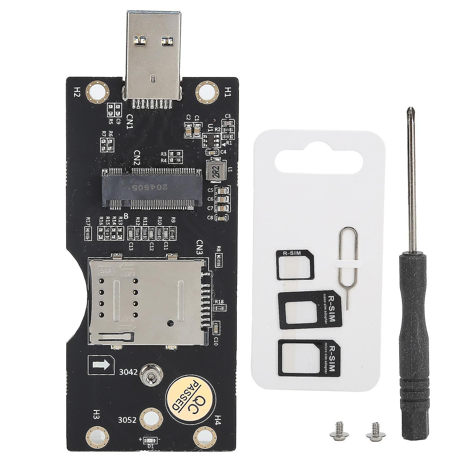 Riser Card Ngff To Sim 3g/4g/5g Module To Usb 3.0 Adapter Card For Desktop Computer Laptop