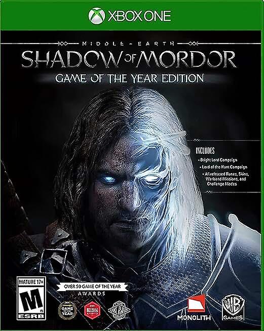 Middle Earth Shadow of Mordor Game of the Year - Xbox One - New & Sealed