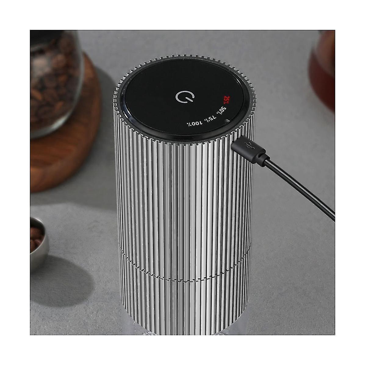 Electric Coffee Grinder Automatic Coffee Beans Spice Espresso Coffee Machine Maker Usb Charger Grin