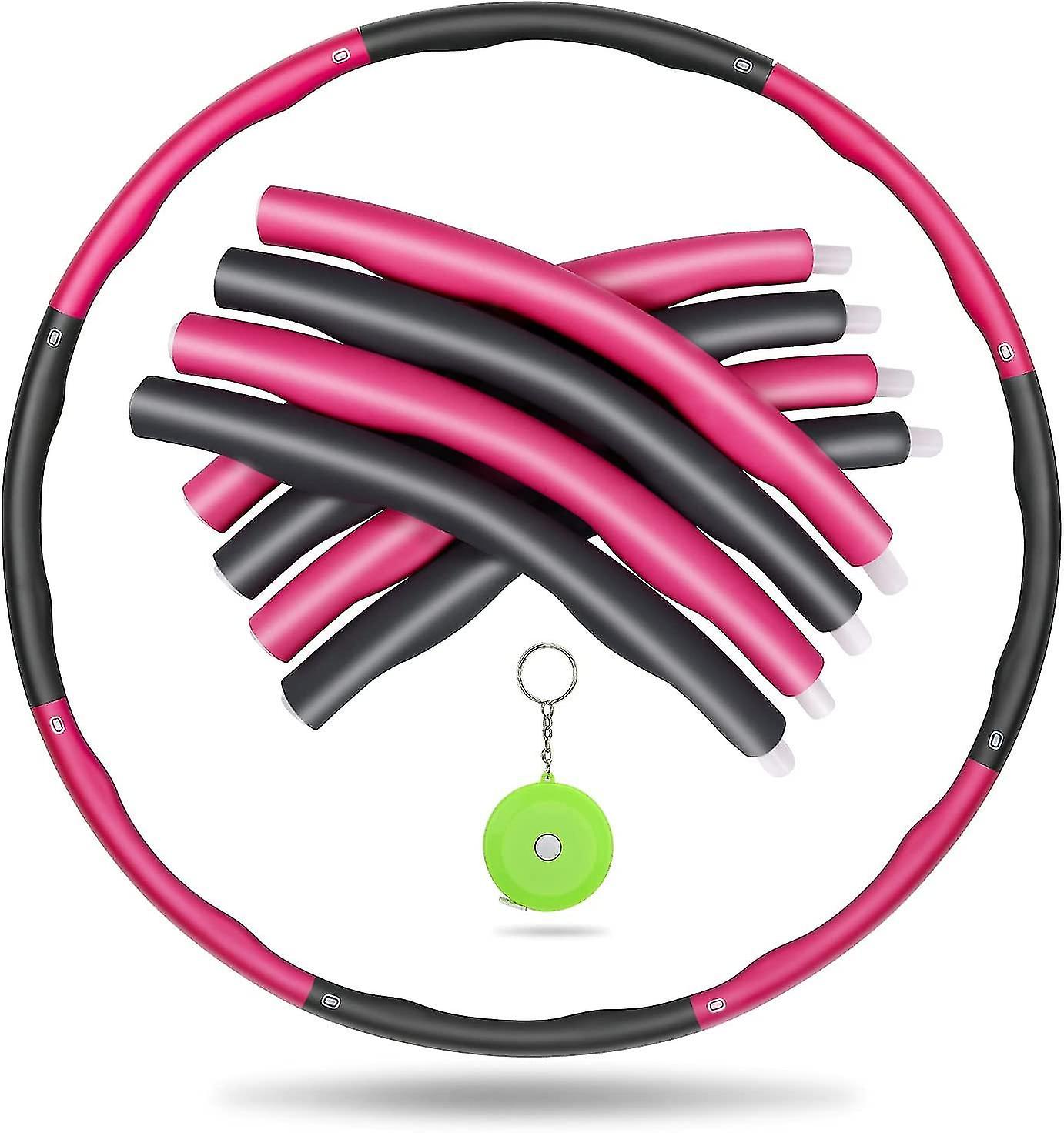 Hula Hoop, Removable Adult Fitness Hula Hoop With Foam, Professional Adult Fitness Hula Hoop 1.2 Kg,