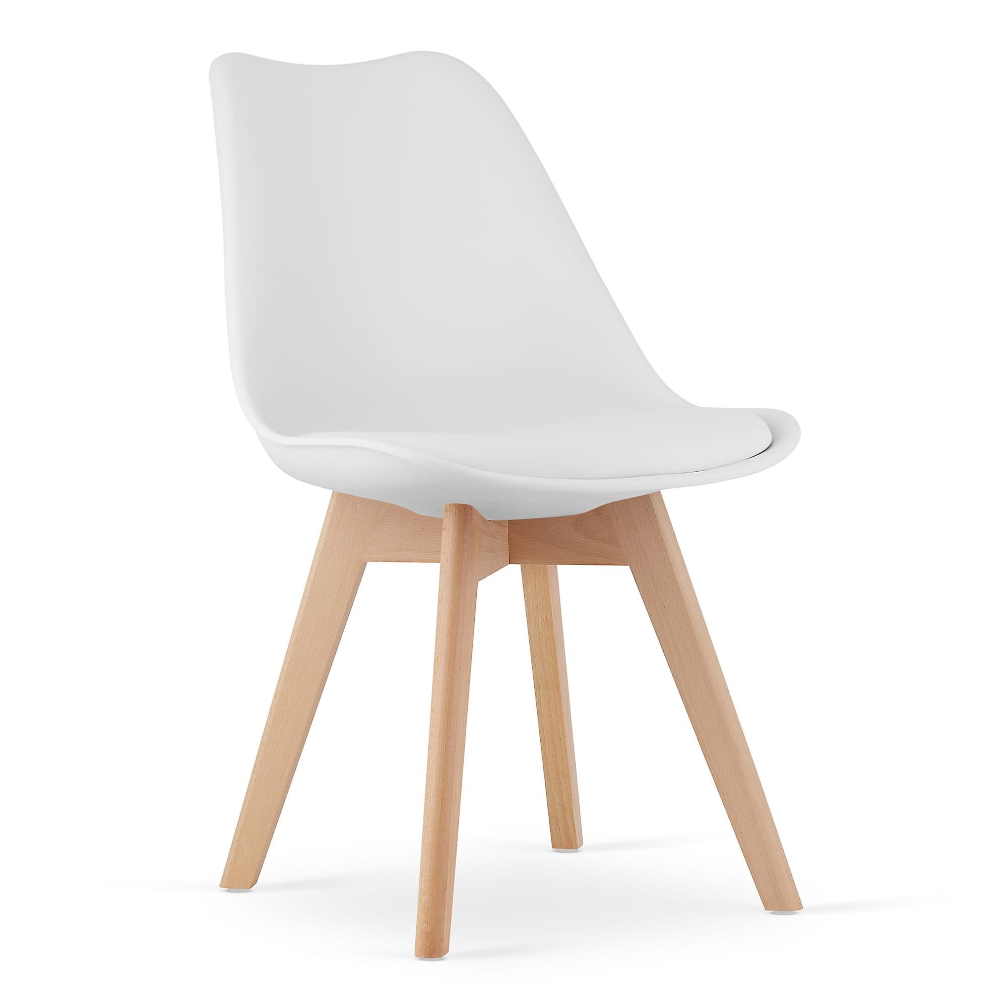 Esszimmerstühle MARK - 3er-Set - Kunstleder - weiß