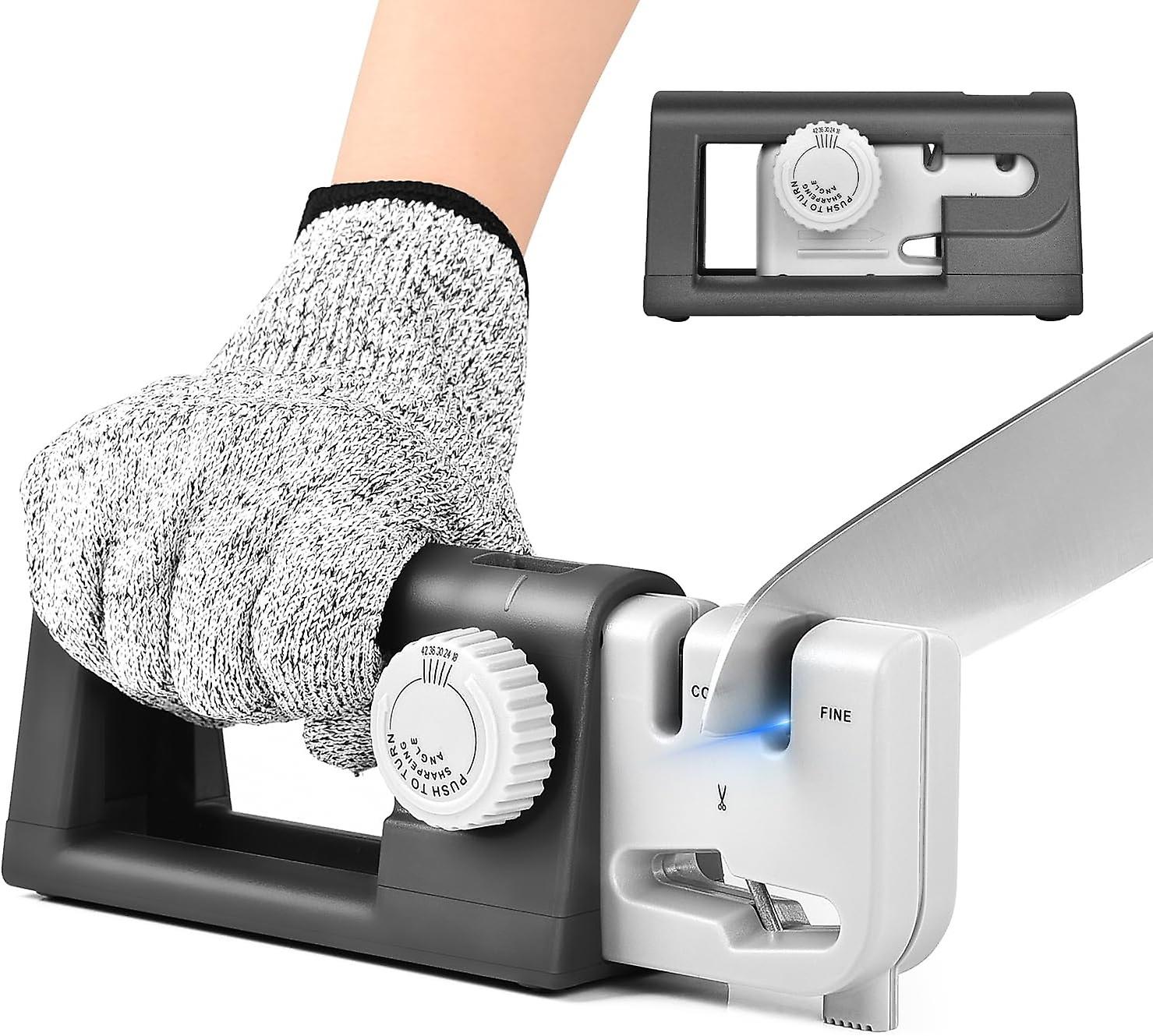 Knife SHARPENER Professional System Ceramic Tungsten Kitchen Sharpening Tool ,100% New