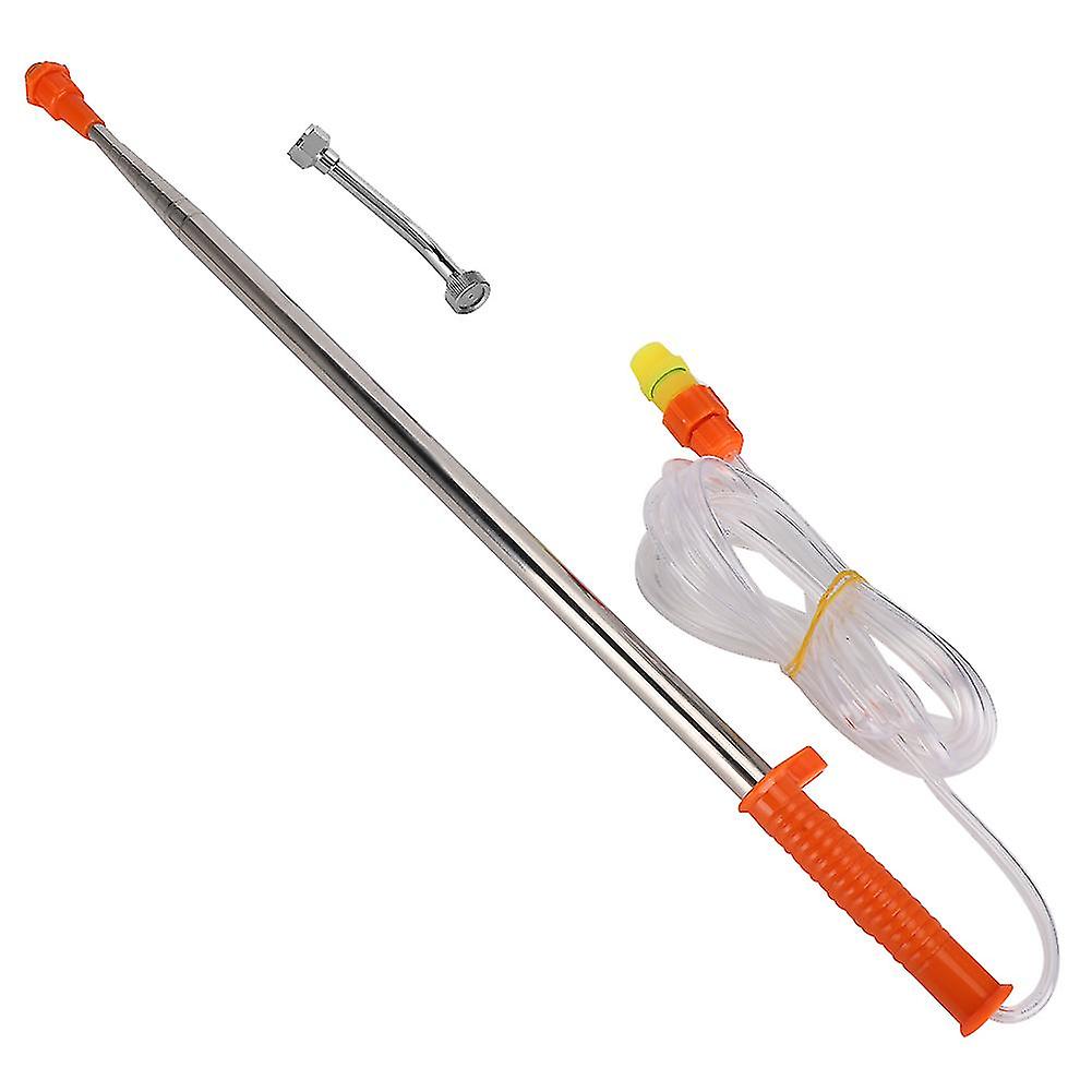 Stainless Steel Telescopic Extension Rod for Sprayer, for Fruit Tree Sterilization, with Nozzle