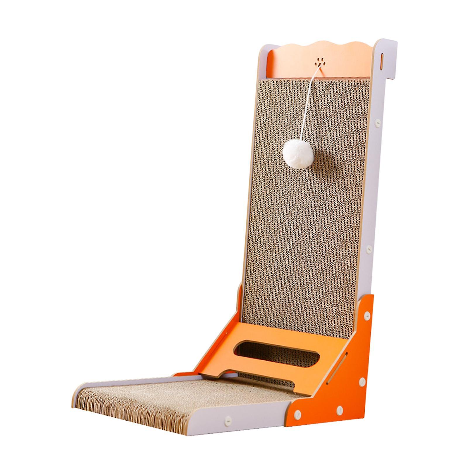 L Standing Cat Scratching Board Durable Vertical Cat Scratcher for Pet Supplies