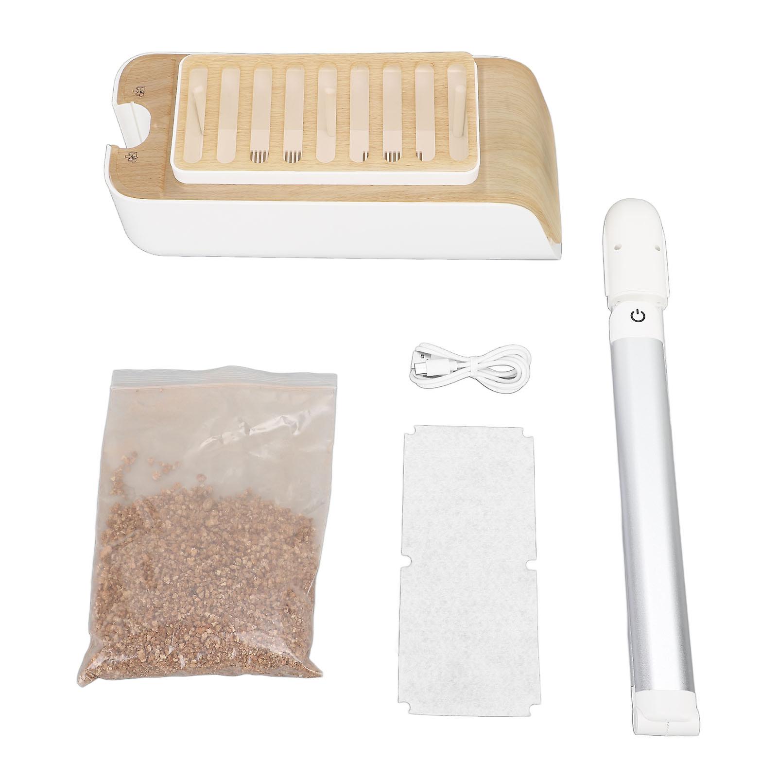 Hydroponics Growing System Adjustable LED Grow Light Intelligent Planter Indoor Herb Garden Kit