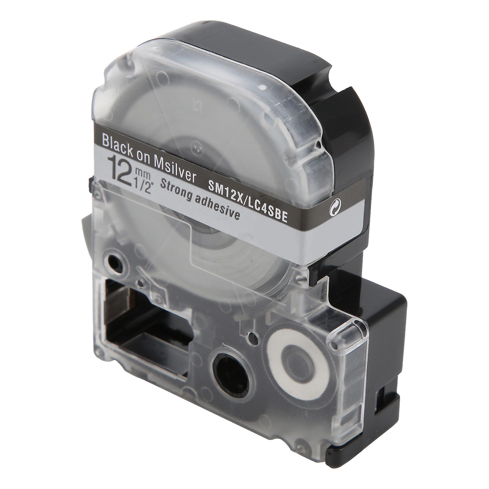 12mm Corrosion Resistant Labeling Tape 8m for LW Series Printer