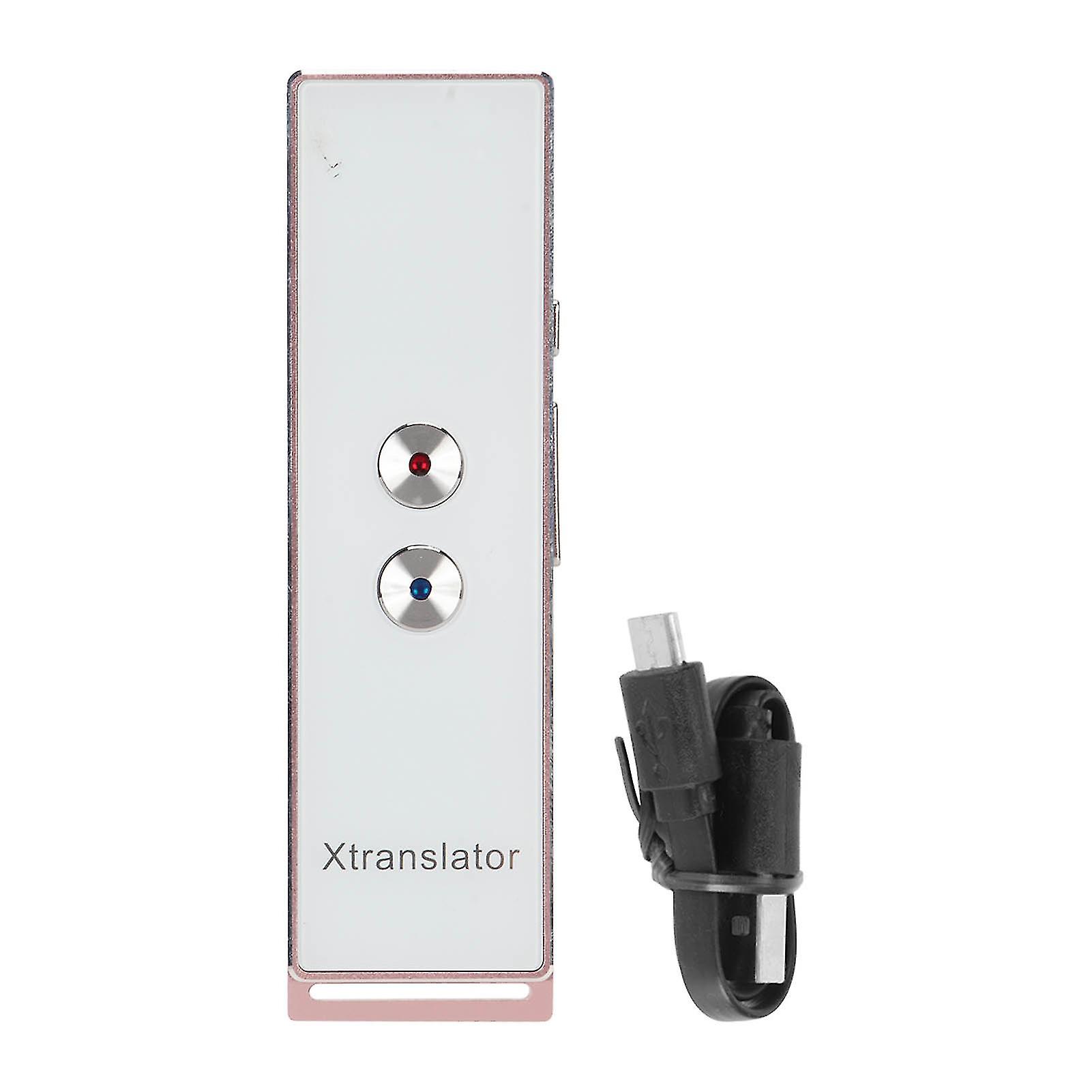 Translator Device Support 74 Languages 70 Accents 99% Accuracy Bluetooth 5.0 Real Time Smart Voice Translator For Travel-dwdz