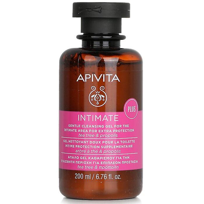 Apivita Intimate Gentle Cleansing Gel For The Intimate Area For Extra Protection With Tea Tree & Propolis 200ml/6.76oz