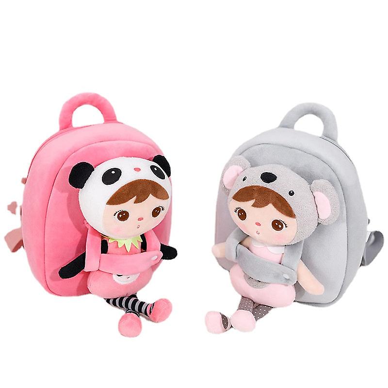Kids Child Backpack Toddler School Bag Plush Peripheral Derivatives Panda Toy