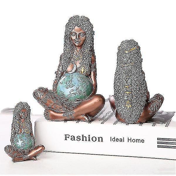 Mother Earth Statue Resin Crafts Ornaments Millennial Mythic Home Figurine Nemesis Goddess Of Art De