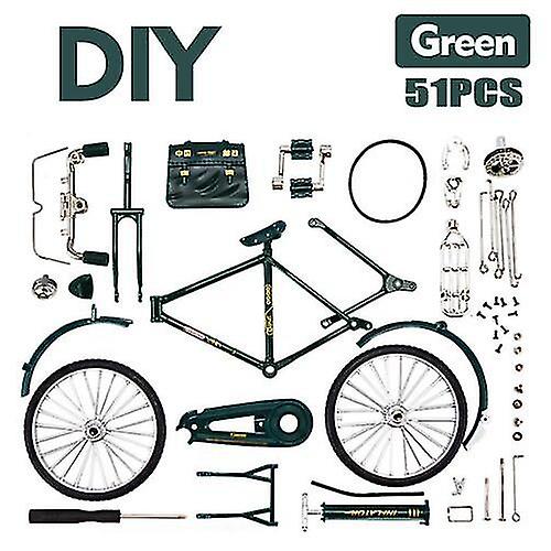 Bicycle Toy Black Diy Toy Gift