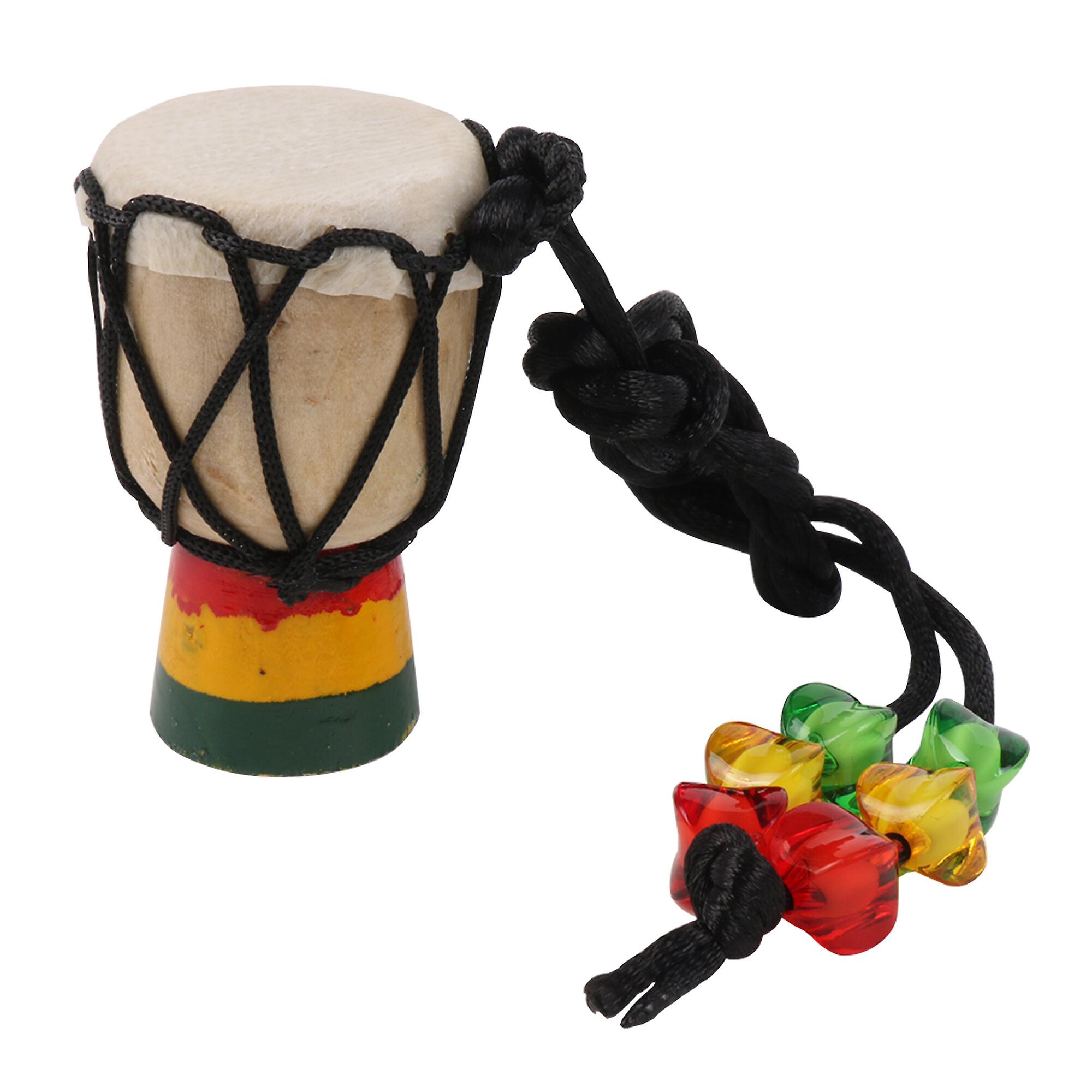 Djembe Drum Necklaces Percussion Instrument for Dances 1.18 Inch Diameter