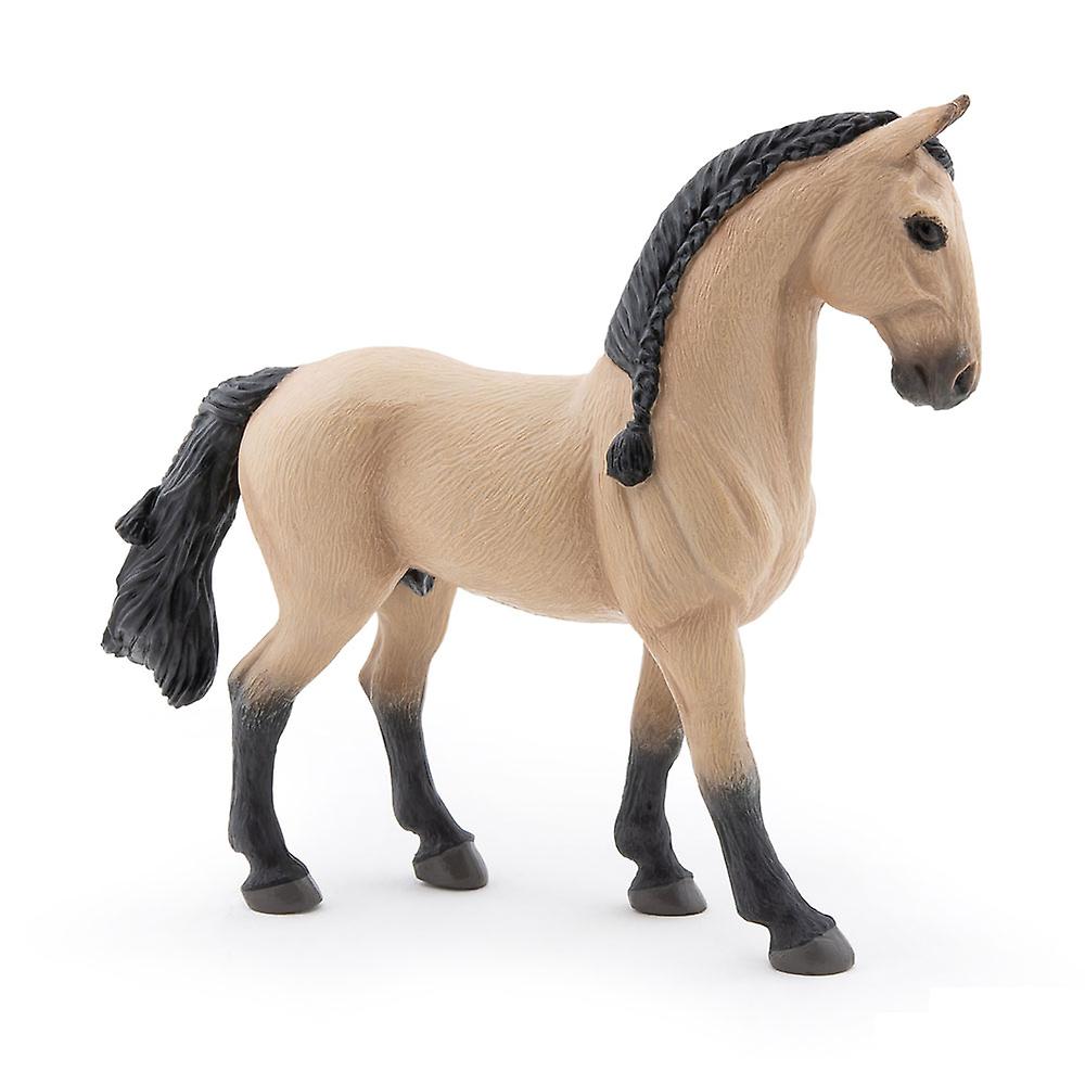 and High Quality Papo Lusitano Horse Brown or Black Toy Figurine
