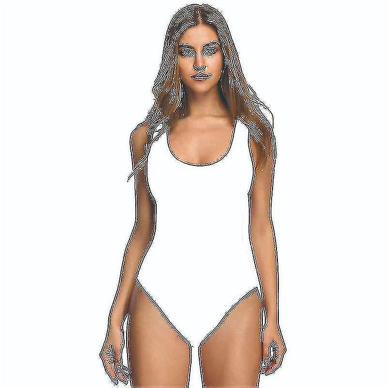 ملابس السباحة بيكيني 3D للنساء مع منصات الصدر ، ملابس السباحة للبالغين من قطعة واحدة DFA1597