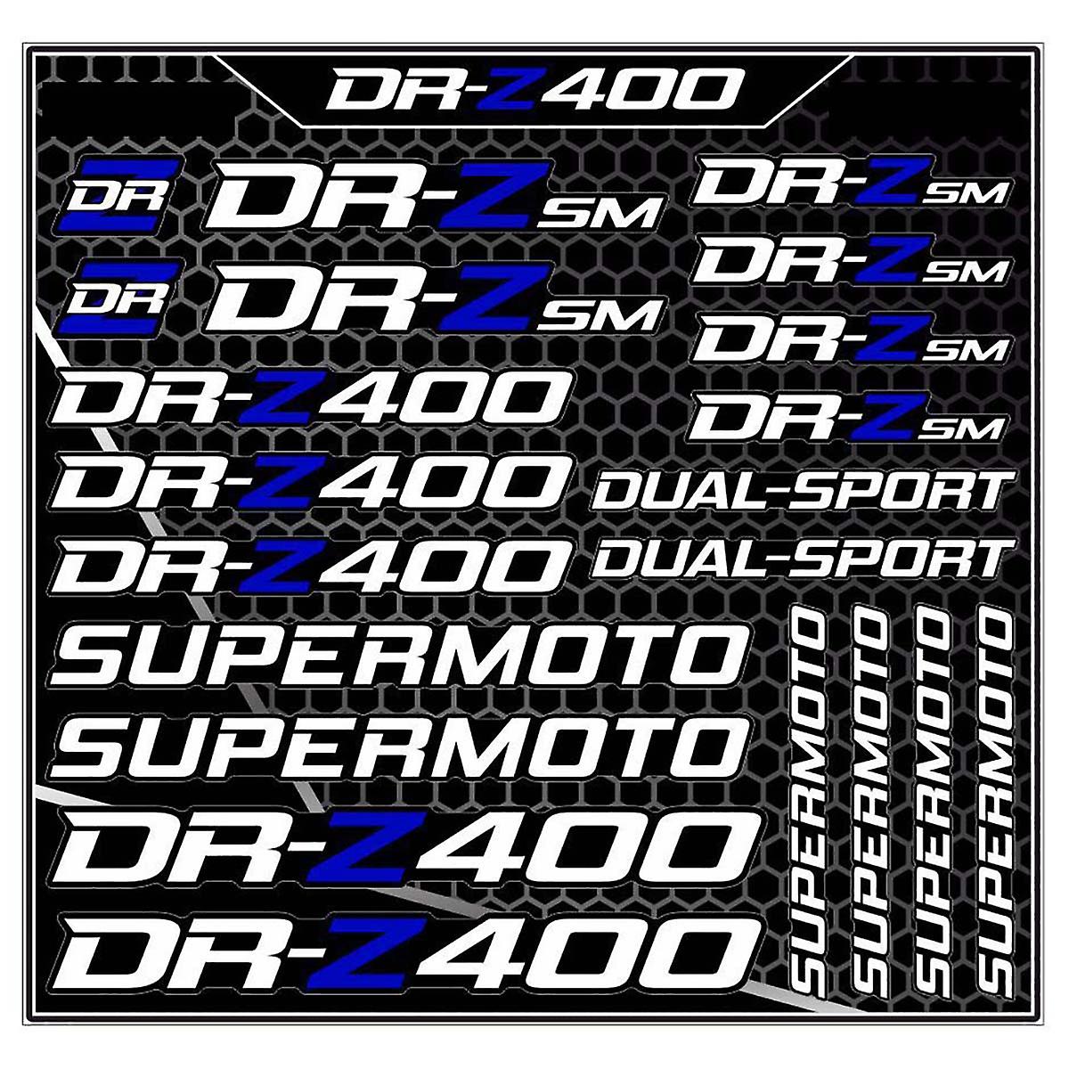 Suzuki DRZ 400 deco kit - Airline Rose - Moto Deco Kit Shop