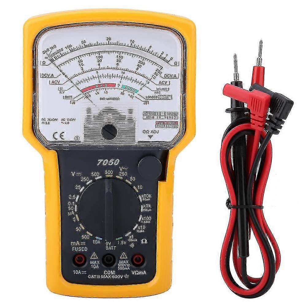 Kt7050 multifunction high sensitivity high precision ohm test meter analog multimeter