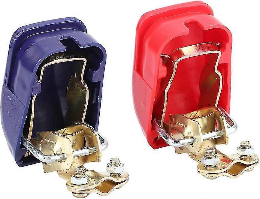 1 Pair 12v Battery Terminals, Quick Release Car Battery Terminals, Quick Release 12v Battery Connectors, Pair Of Terminal Connectors (1 Pair)