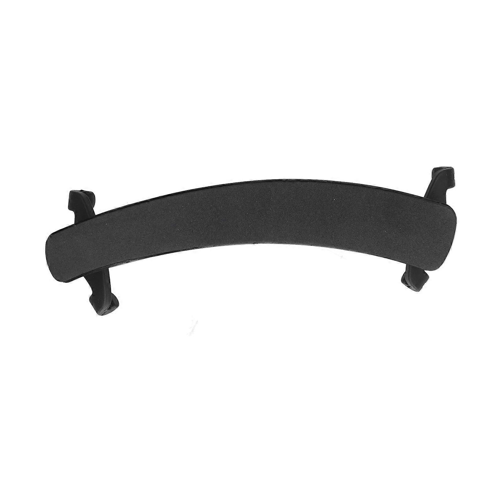 Rubber Violin Shoulder Rest Adjustable Nonslip Support Holder With Thick Foam For 4/4 3/4(black )
