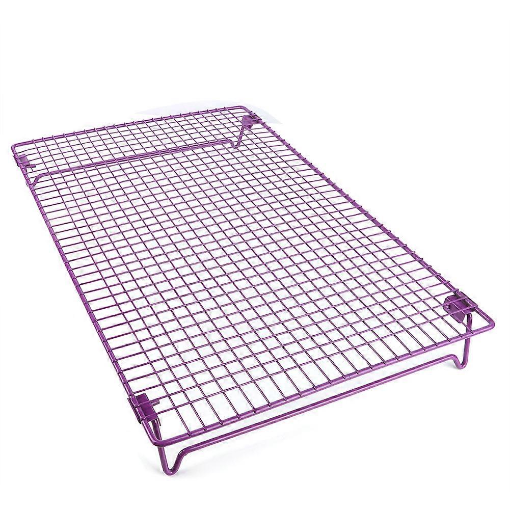 Purple Biscuit Cake Bread Cooling Rack Grid Baking Tray Pastry Baking Barbecue Tool