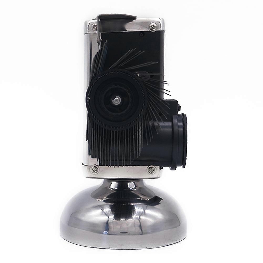 Flip Desk Clock Mechanical Retro Digital Flip Down Clock Internal Gear Operated Clock Home Office