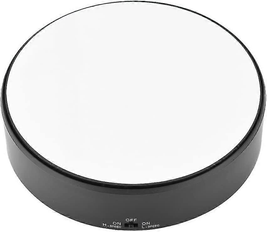2025 New,suitable 360   Rotating  Jewelry Display Stand, Electric Turntable Round Tray Adjustable Speed Rotary Stand
