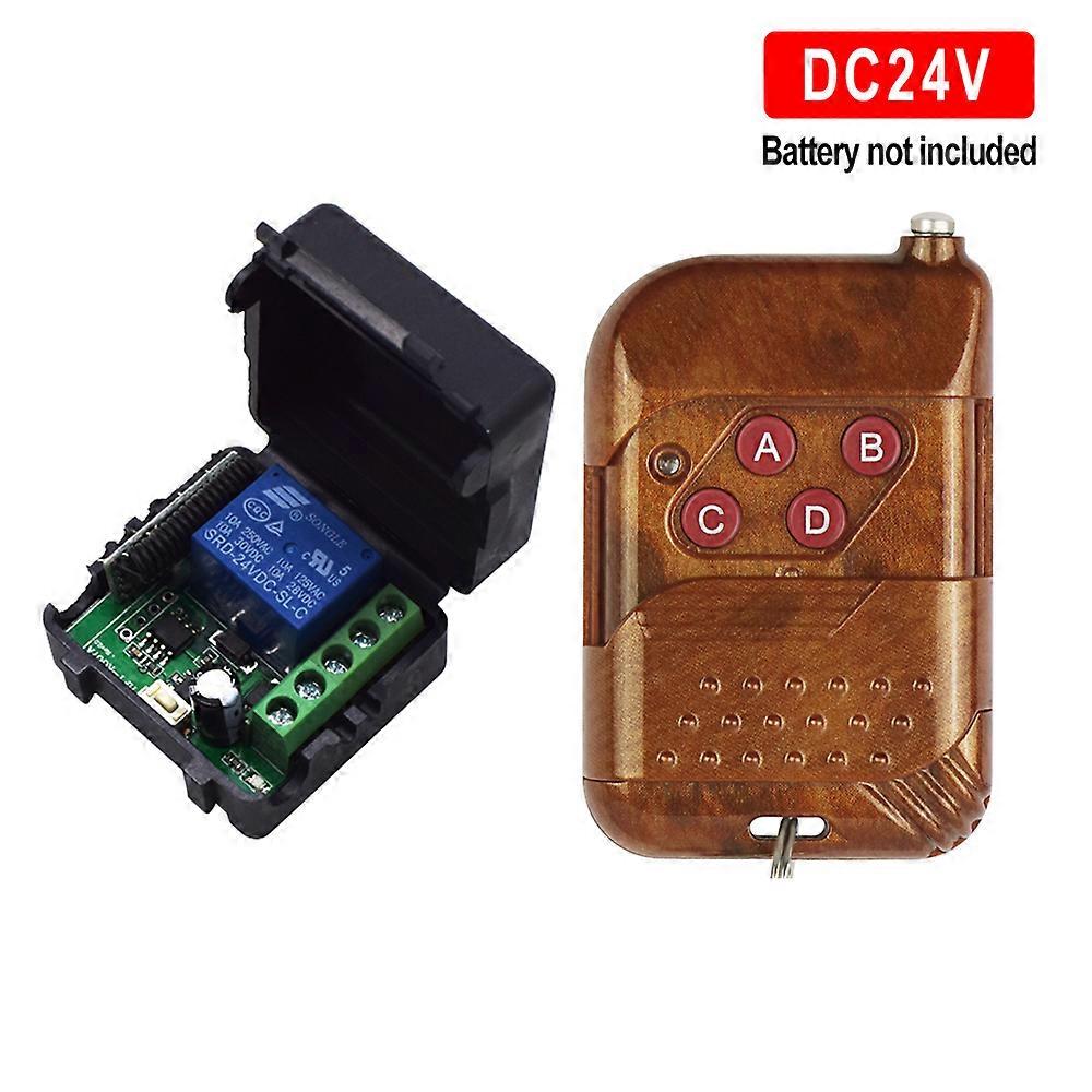 433Mhz RF Remote Control Wireless Switch DC 5V 12V 24V 1CH rf Relay Receiver And Transmitter For Door Electromagnetic lock