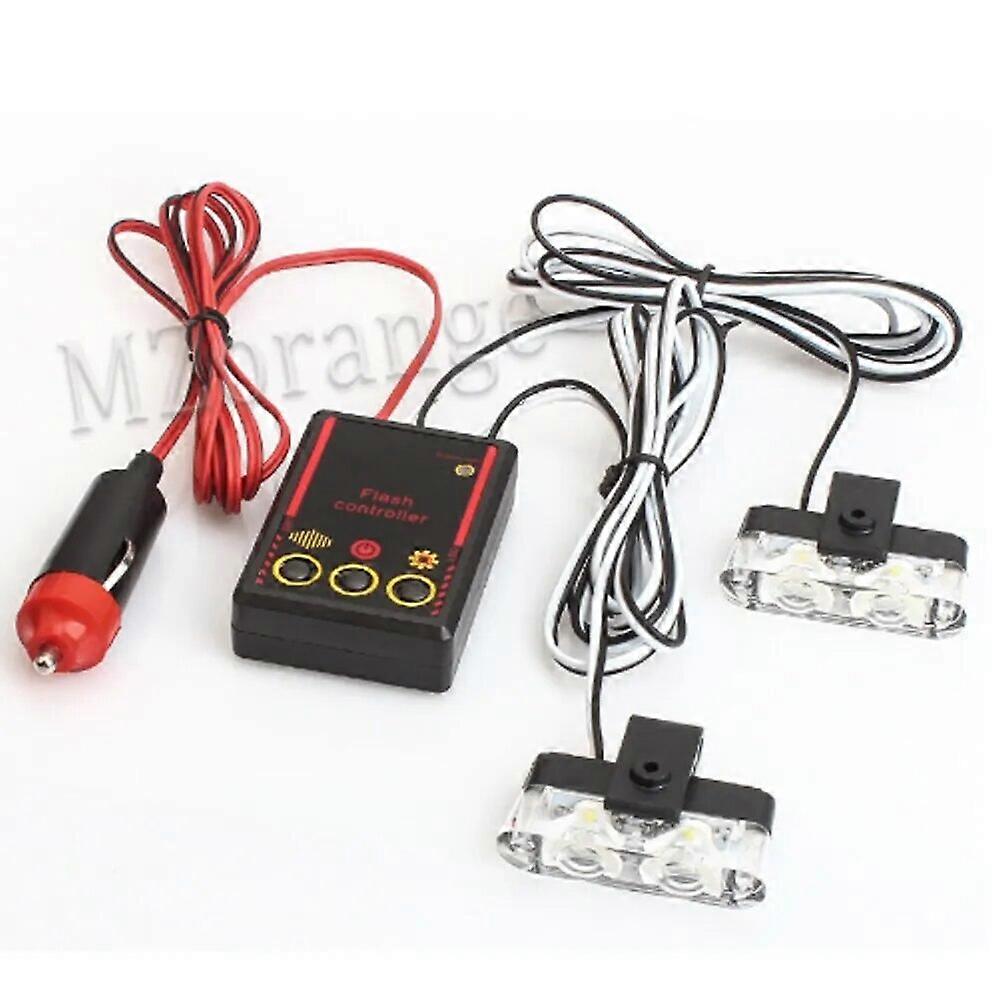 LED Cigarette Police Strobe Lights Stroboscopes Led Ambulance Light Fog Flasher Fso Auto Flash Police Light