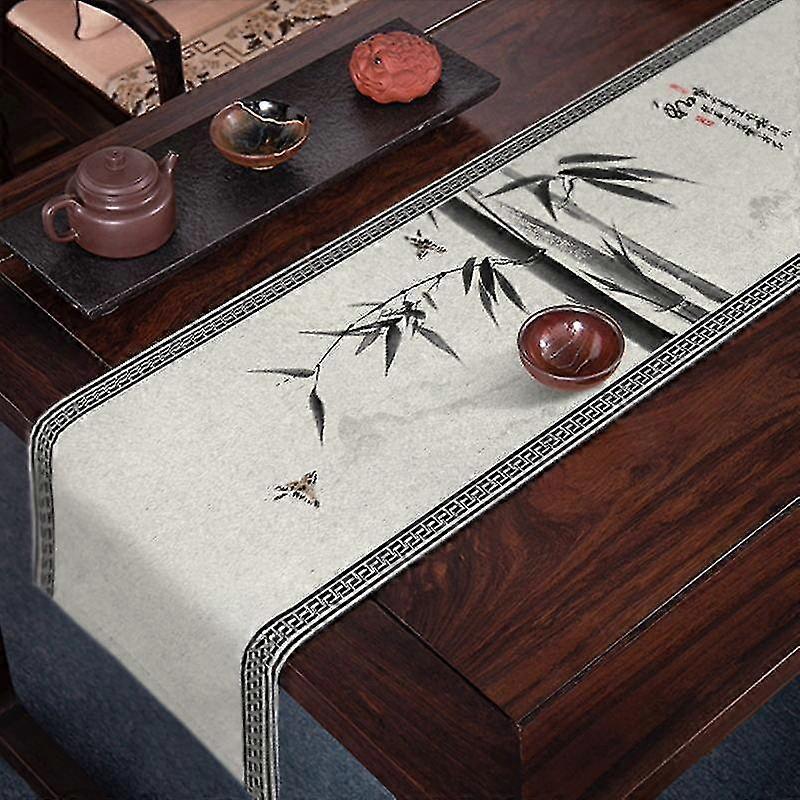 waterproof table runner cloth retro style towel chinese