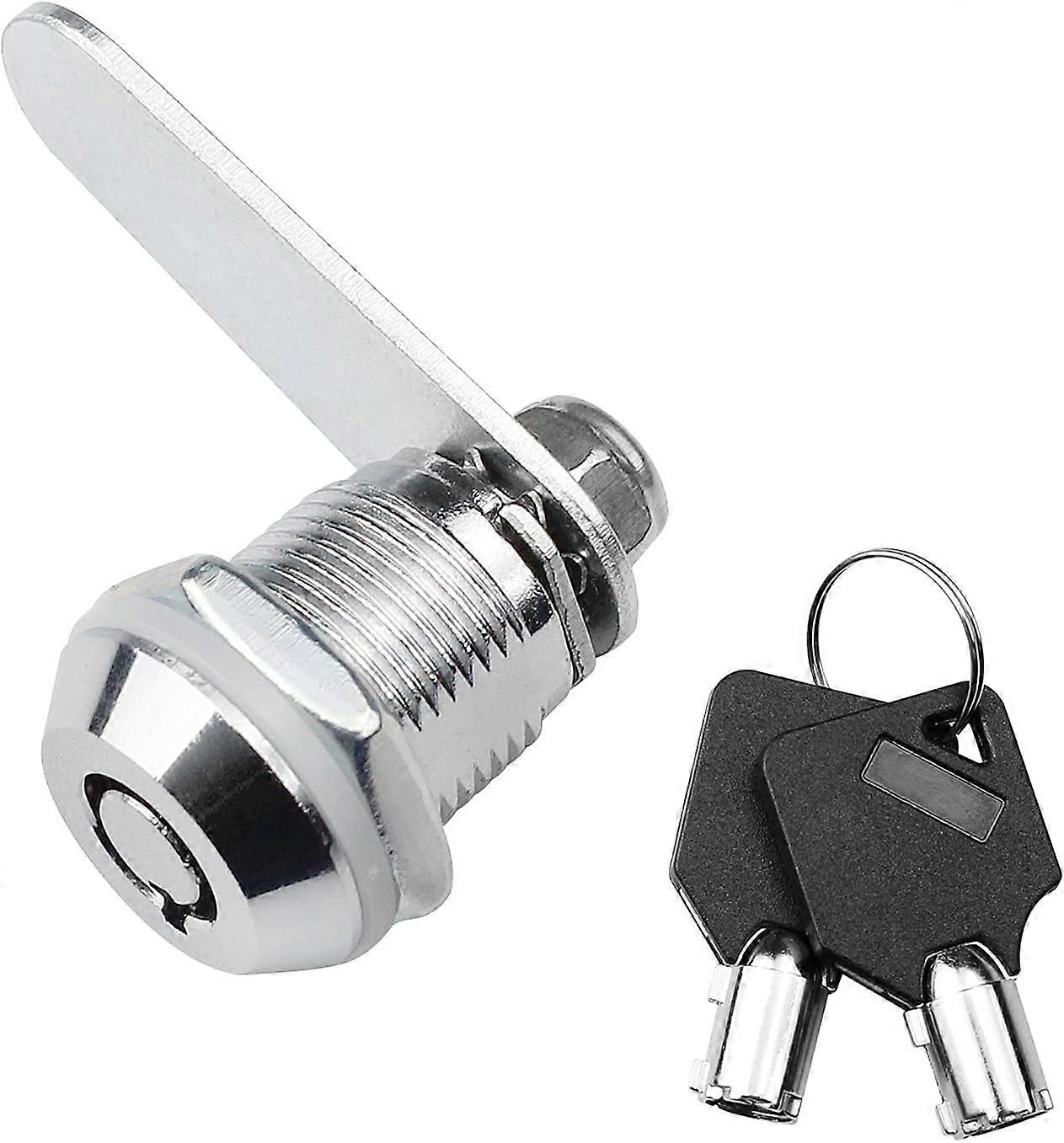20mm Alloy Cabinet Door Security Mailbox Lock, Cabinet Lock for Mailbox, Drawer, Closet, Cabinet, with 2 keys
