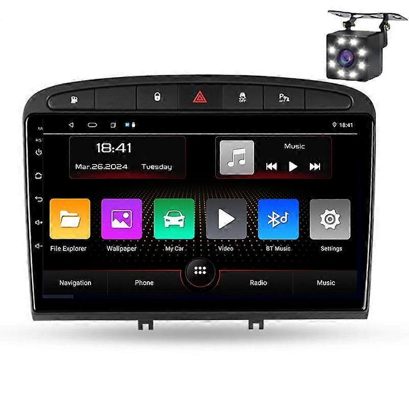 Car Radio Android For Peugeot 408 308 308SW Navigation GPS Screen Auto Stereo Wifi Multimedia Player