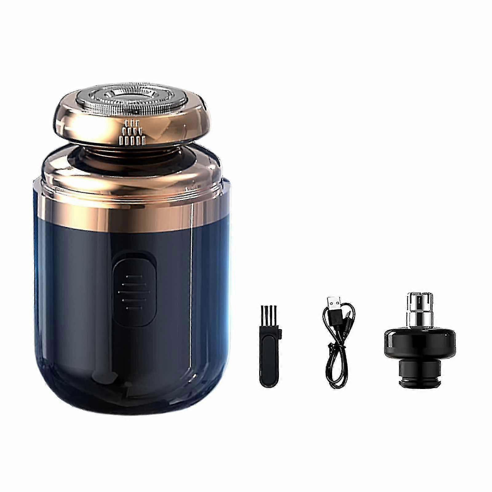 Two In One Mini Capsule Shaver Nose Hair Portable Rechargeable Shaver Dry And Wet Double Shaving-yvan