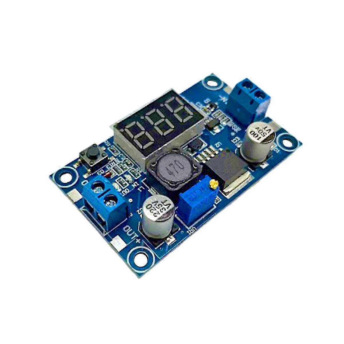 Lm2596 Dc Dc Adjustable Converter Voltage Regulator Led Display Voltmeter 4.0-40 To 1.3-37v Power A