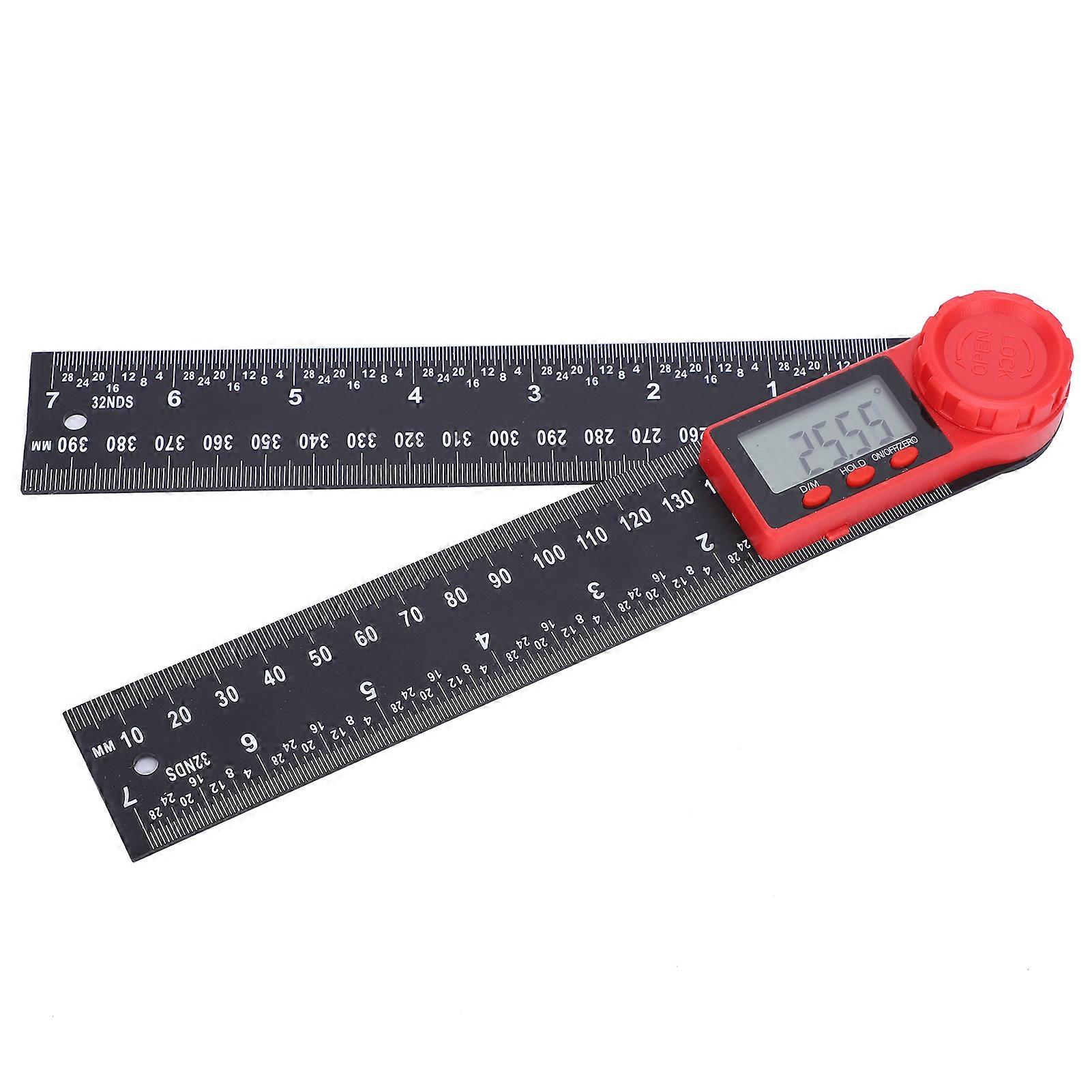 Electronic Digital Angle Ruler 360 Degree Protractor Ruler Angle Length Measuring Tool