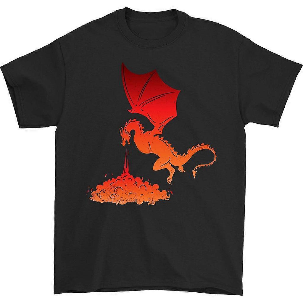 Tričko Drak chrlící oheň