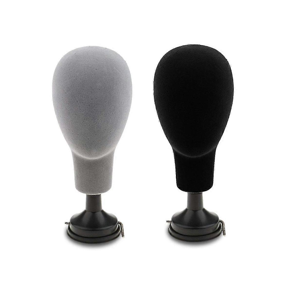 Mannequin Hoofd Model Pruiken Cap Brillen Display Stand Houder Flocking Foam Head Mannelijke Vrouwelijke Mannequin
