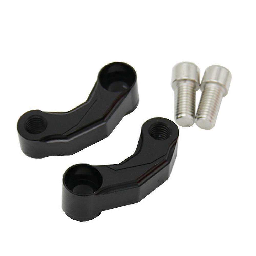 Motorcycle Mirror Riser Extender Adaptor Handlebar Mount Mirror Riser Extenders Spacers Extension Adapter