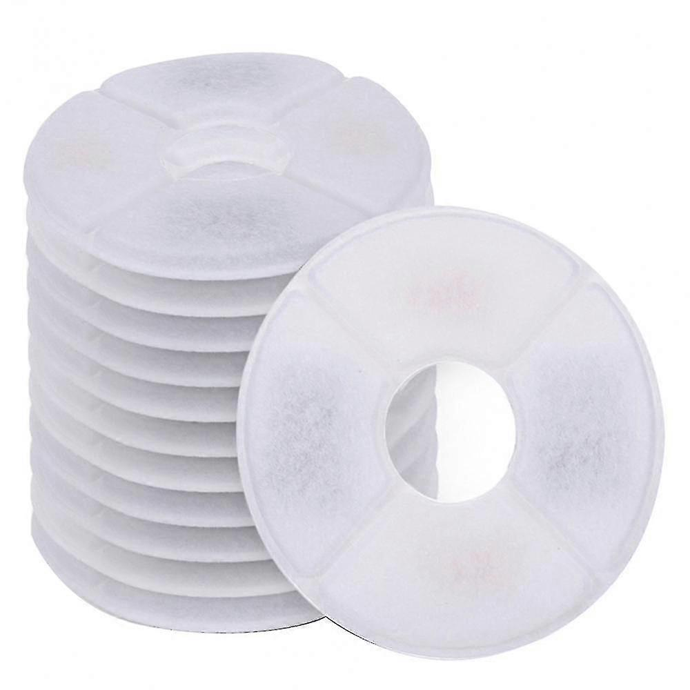 12pcs Pet Cat Water Fountain Filters Fountains Replacement Filter