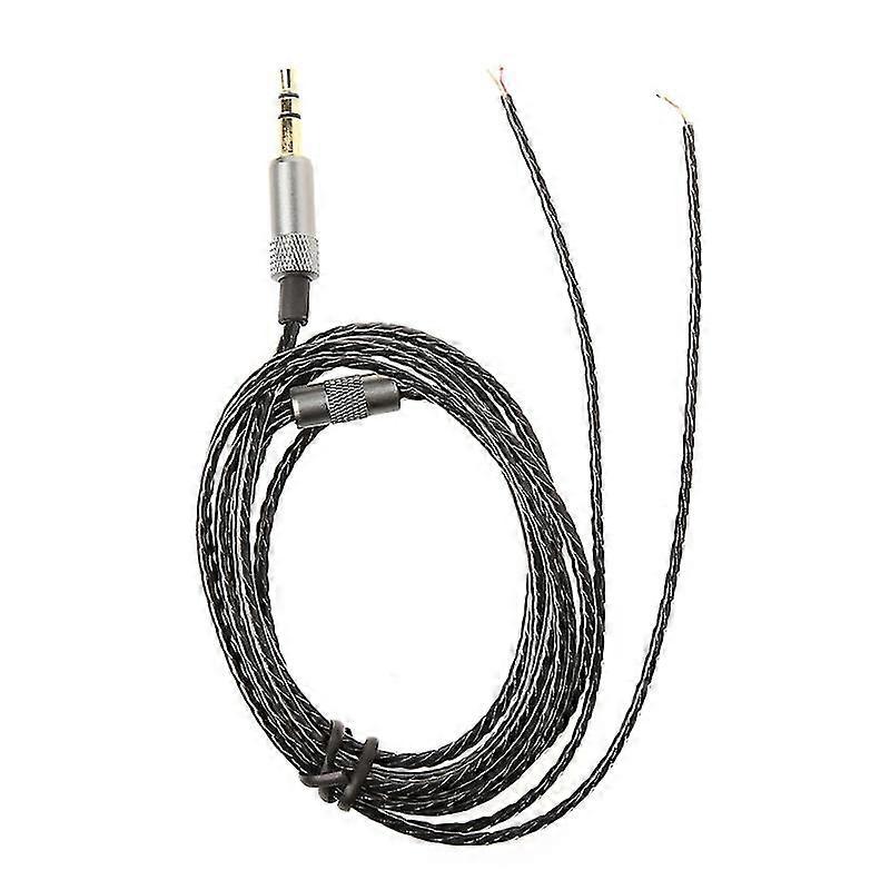 3.5mm Jack Diy Replacement Headphone Audio Cable Maintenance Wire Without Mic