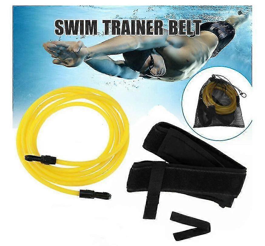 水泳トレーニングベルトスイムバンジーコードレジスタンスバンドスイムトレーニング機器