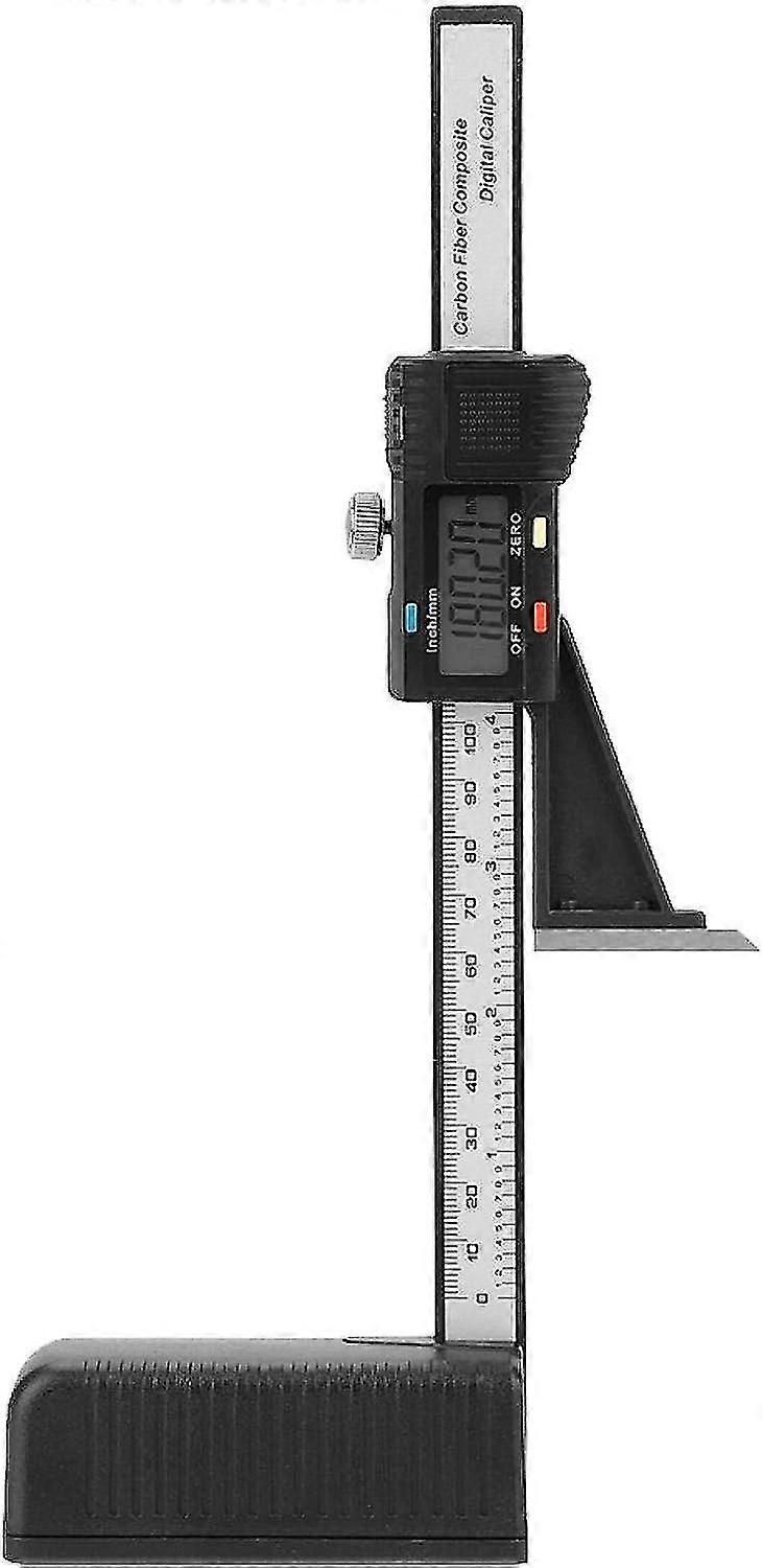 150mm Depth Gauge, Vernier Caliper Scale Precision Measuring Tool (Black)