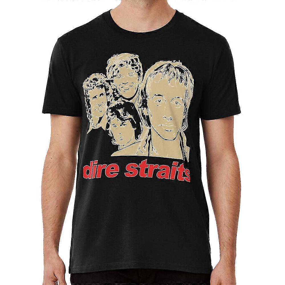 T-shirt de groupe dire straits