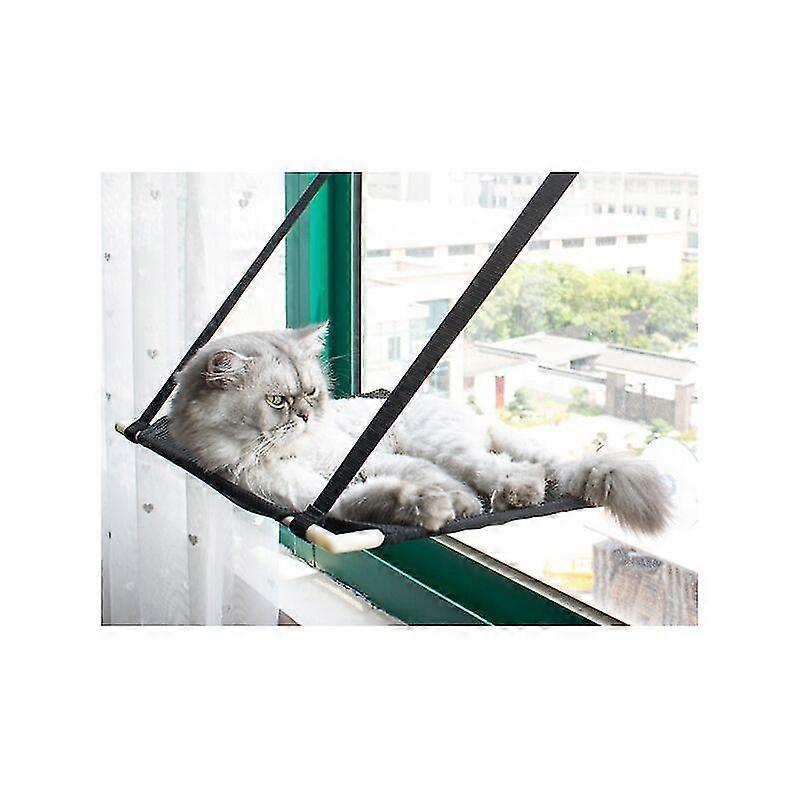 Hamac Chat, Accroch La Fentre, 46*33*40cm, Noir