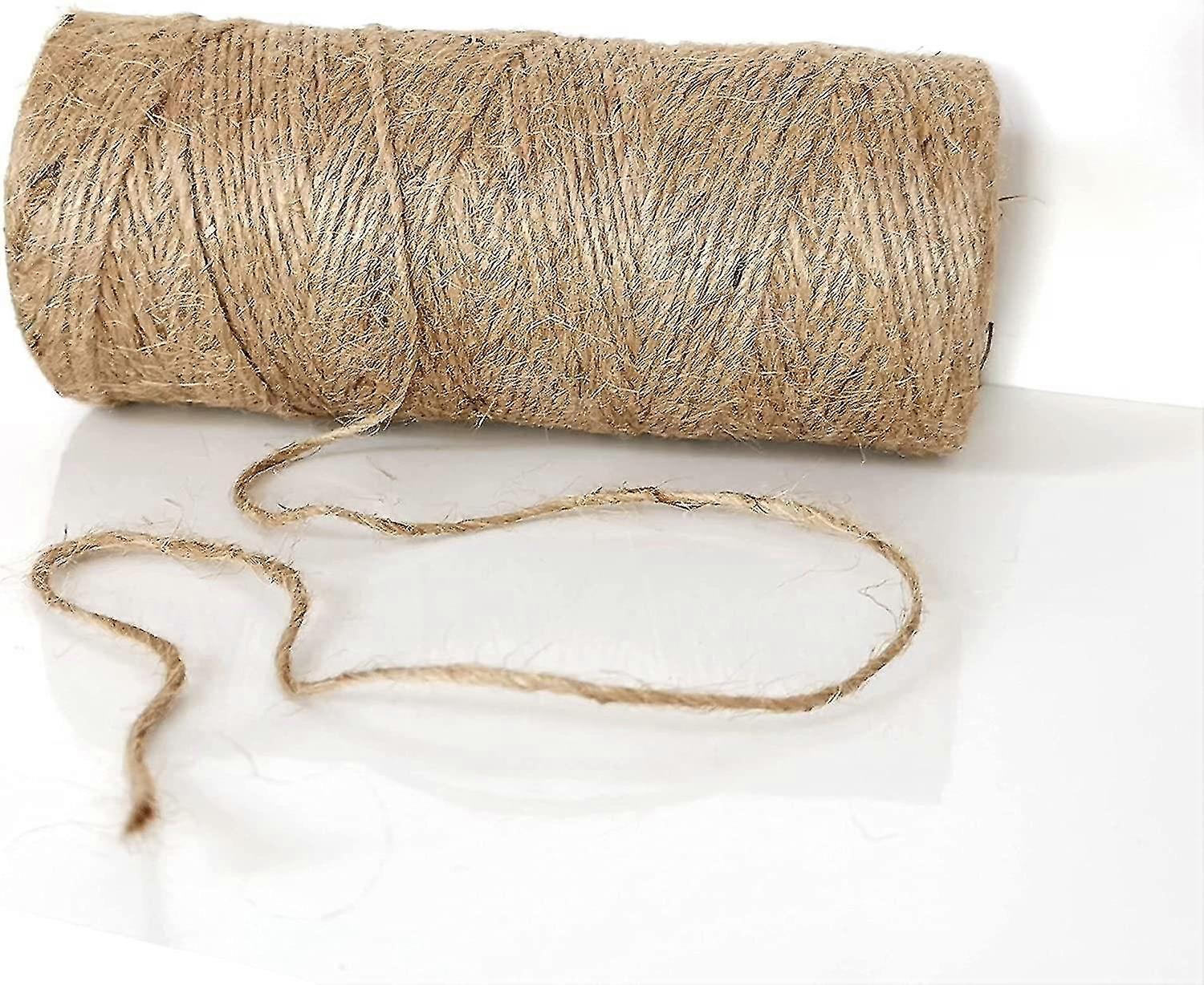100m Brown Natural Jute Rope