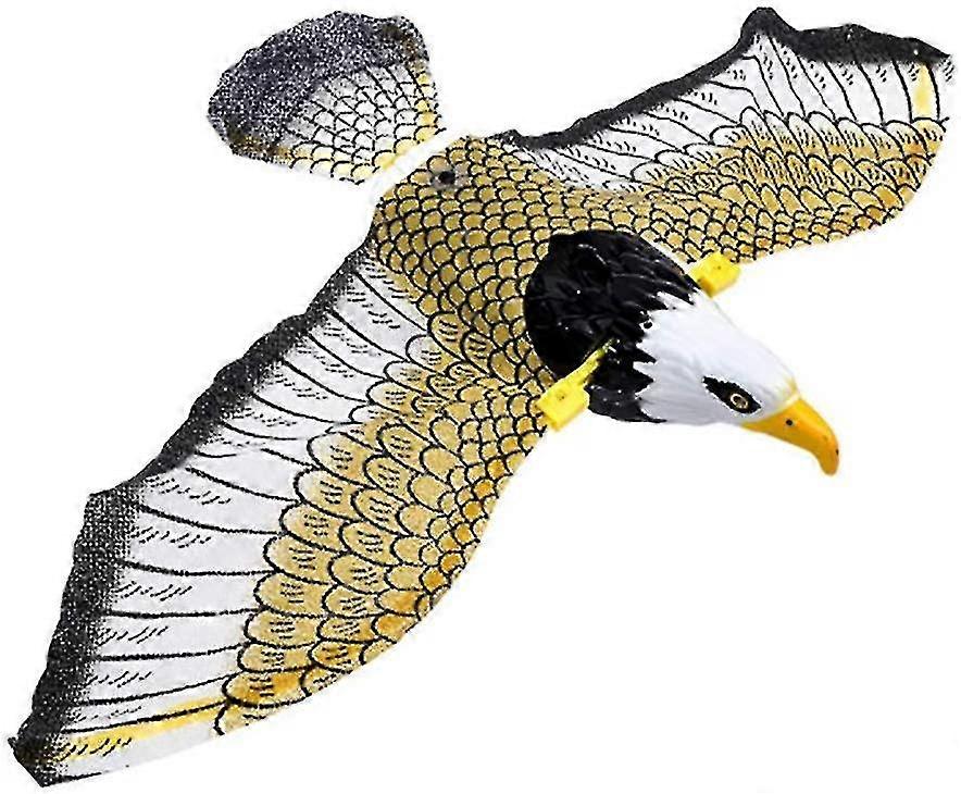 Electronic Flying Eagle Luminous Hanging Bird With Music Pest Repellent Garden Decro