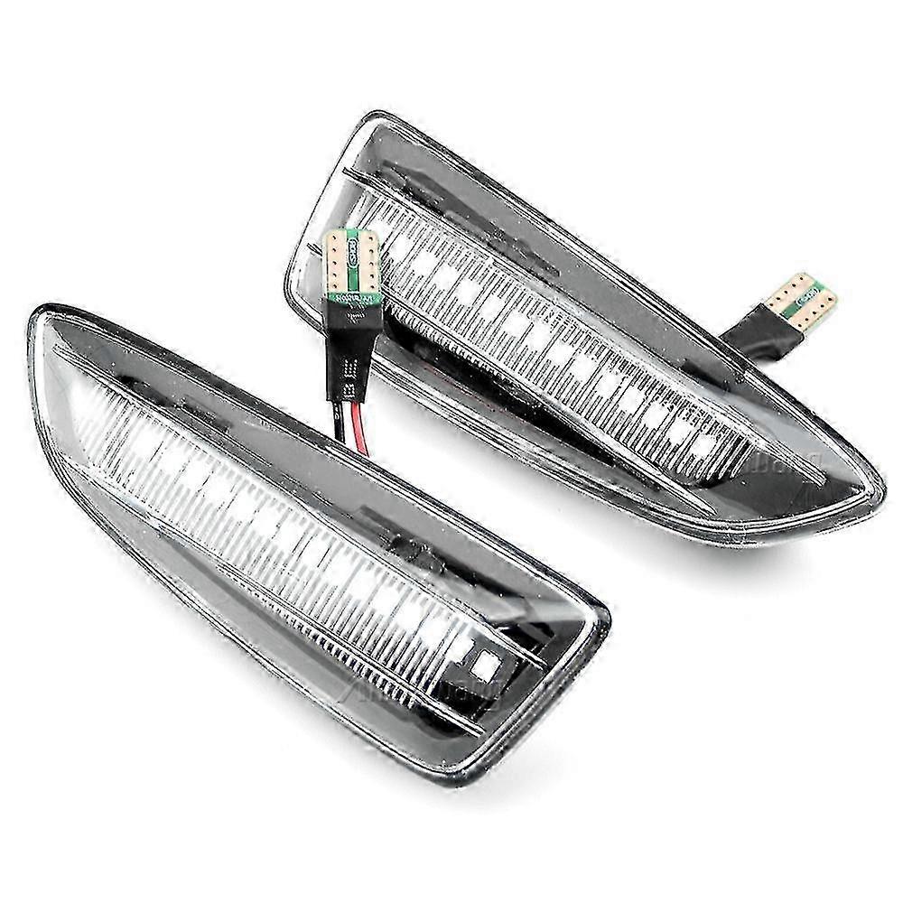 2pcs Led Amber Dynamic Flowing Turn Signal Side Marker Light For Opel Astra J K 2015 Zafira C Insignia B Grandland X 2017